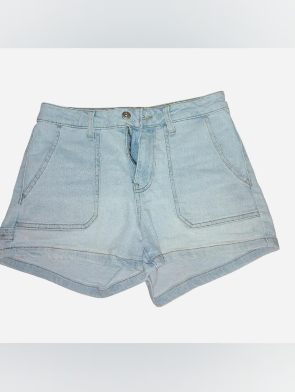 REgeneration Celebrity Pink High Rise Carpenter Denim Shorts Size 5 / 27